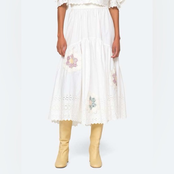 Sea New York Dresses & Skirts - Sea New York Patchwork skirt SMALL - Violette
